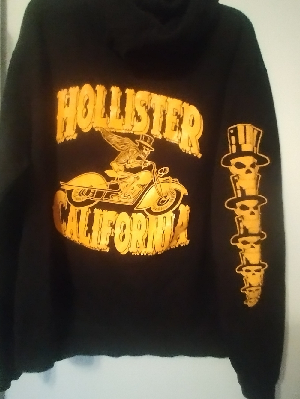 Top Hatters Vintage Black Hoodie Size XL